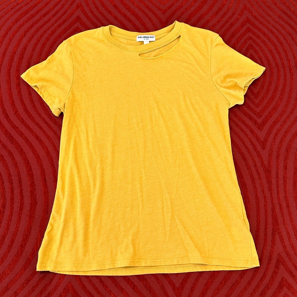 Sub_Urban Riot Harvest Gold Tee , Medium